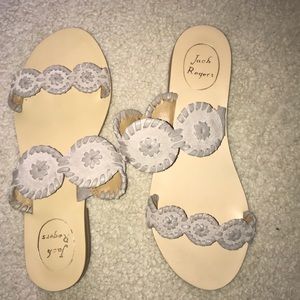 Jack Rogers Lauren Sandal in neutral beige